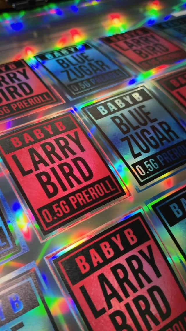 โจ Hologram shine. Premium finish. Custom everything. From gold foil to rainbow reflective โ€” we print stickers that m